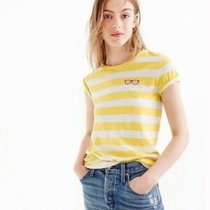 J Crew Shirt with Sunglasses Medium